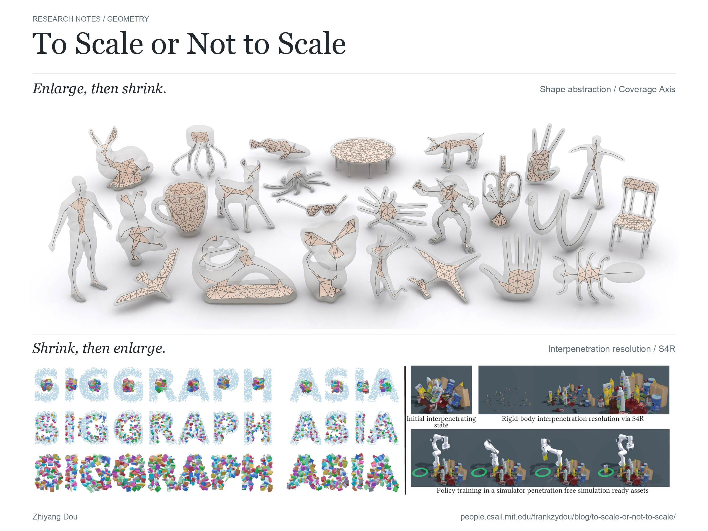 Scaling In Research To Scale or Not to Scale | Zhiyang (Frank) Dou