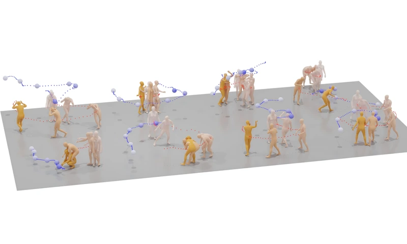 MOMO teaser: human reactions generated from moving sound sources with their trajectories
