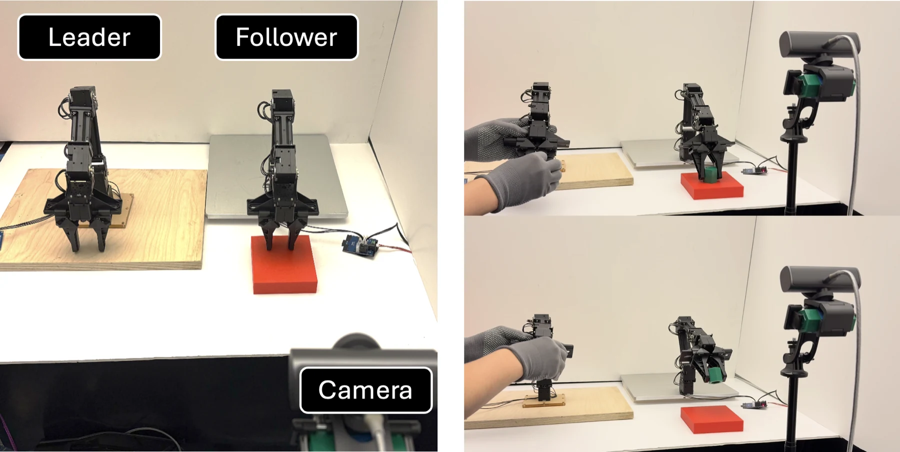 NeuralActuator data collection setup
