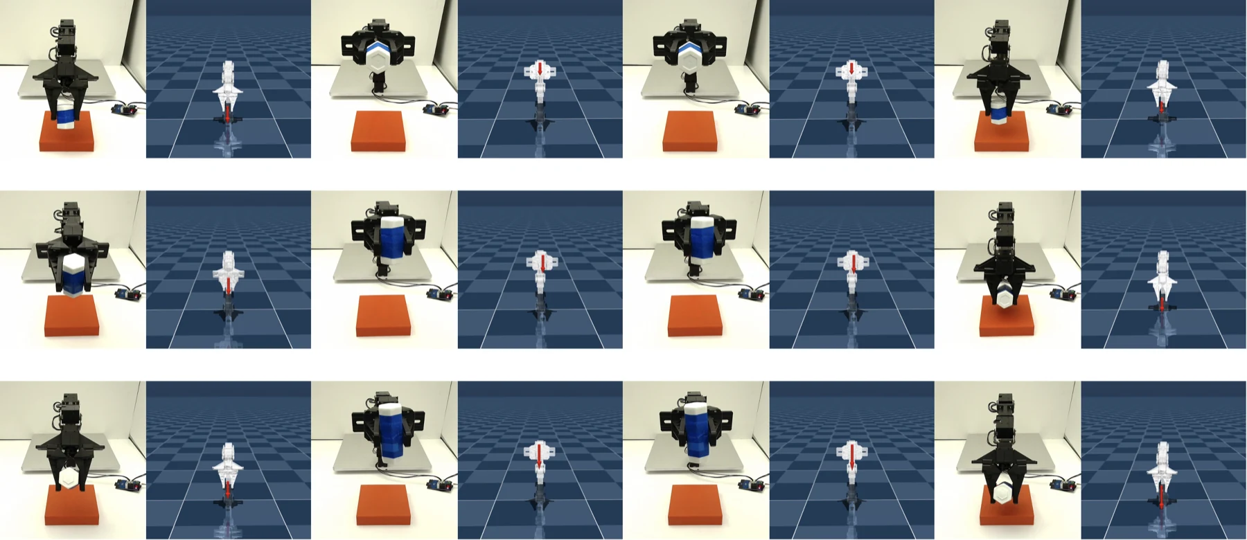 Lift and hold robot experiment